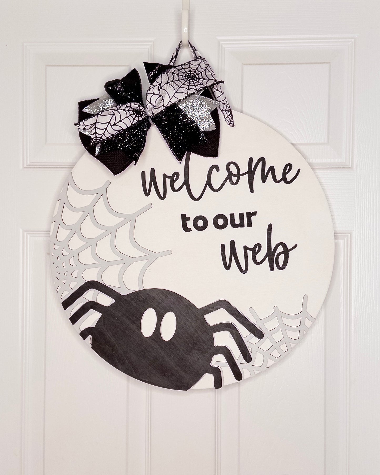 Welcome to Our Web Door Hanger