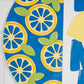 Home Sweet Home with Lemons (Blue)