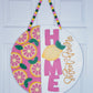 Home Sweet Home with Lemons (Pink)