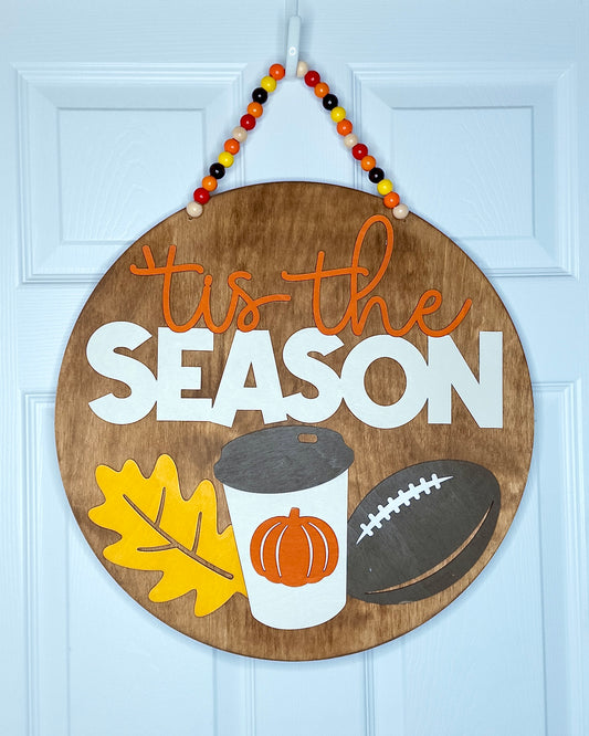 Tis the Season Door Hanger