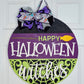 Happy Halloween Witches Door Hanger