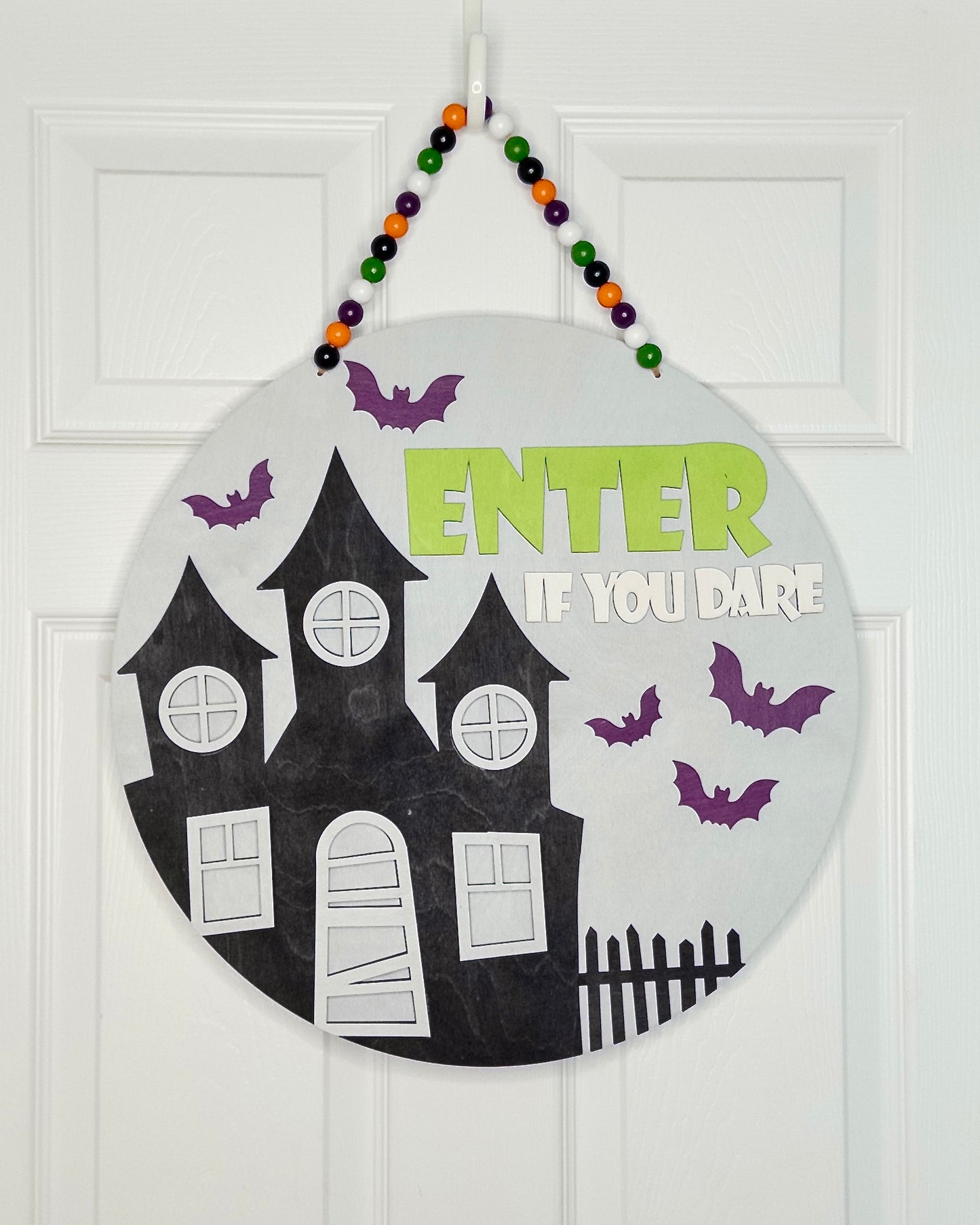 Enter if You Dare Door Hanger