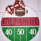 Customizable Football Door Hanger