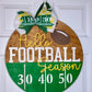 Hello Football Season Door Hanger